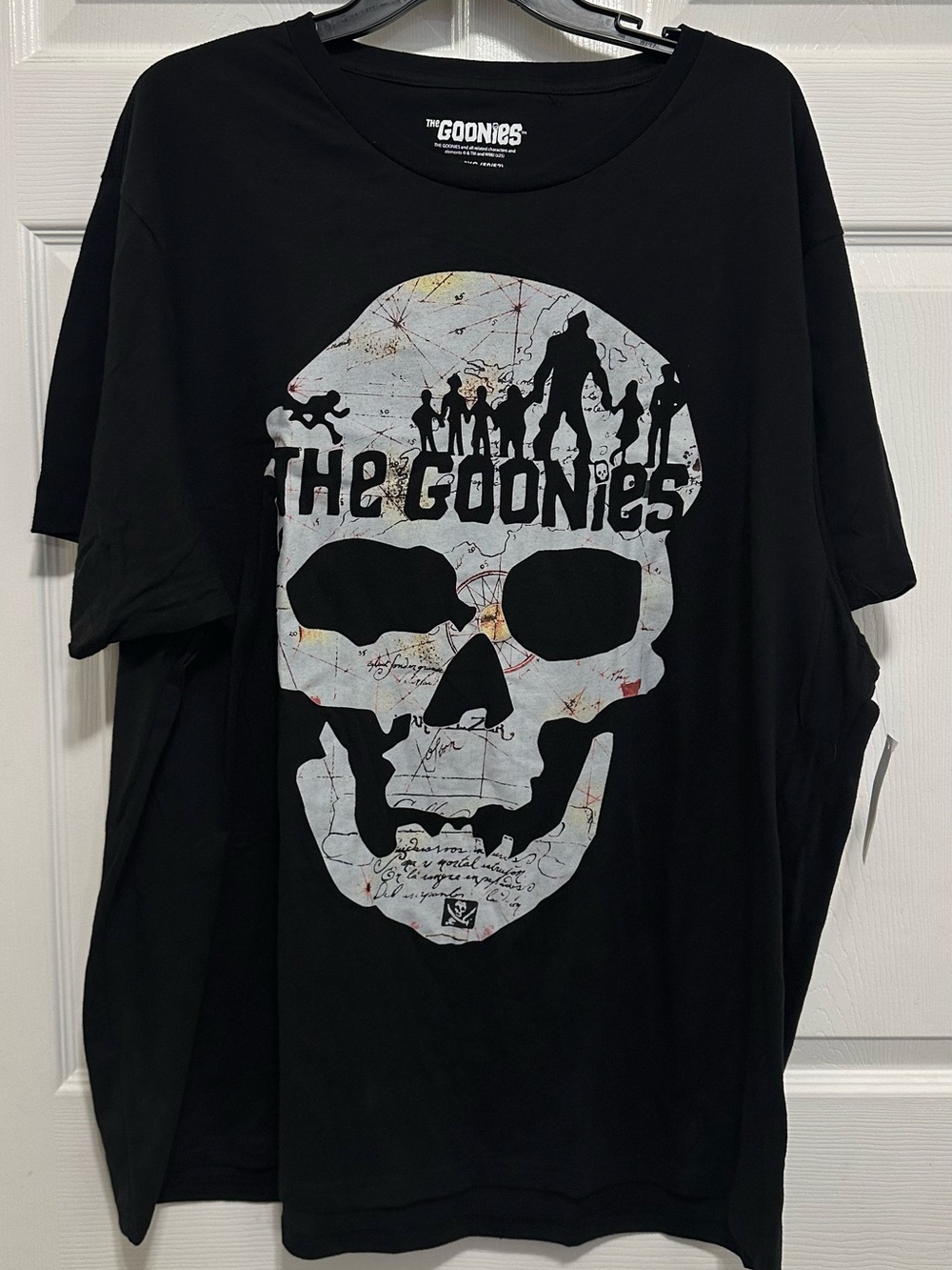 The Goonies Black Graphic Short Sleeve Tee